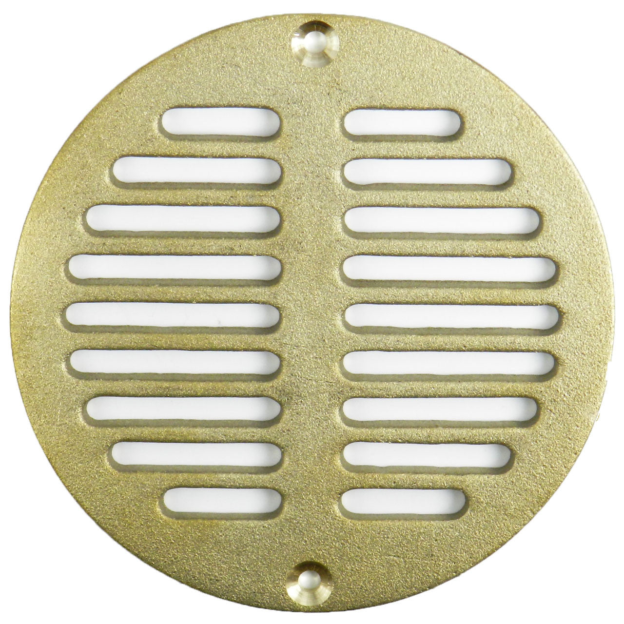6" Polished Brass Finish Cast Strainer (SP8PB-080434410057)