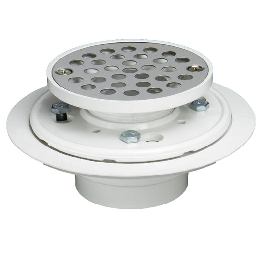 Shower Drain for Tile Installations with Ultra Low Profile